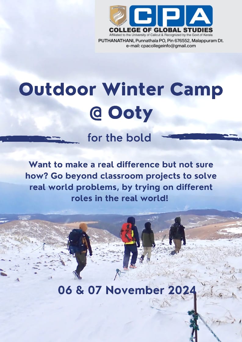 Outdoor Winter Camp @ Ooty